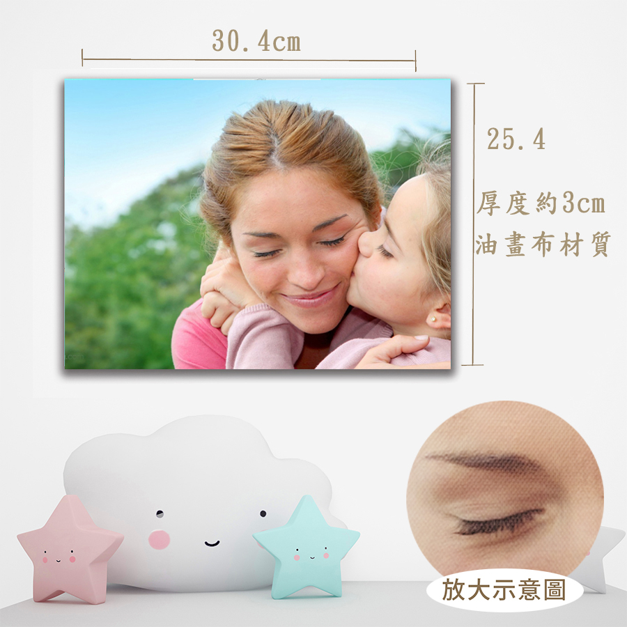 油畫布 / 無框畫10x12